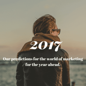 2017 predictions for Marketing