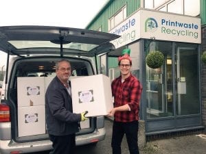 Chris Robins from Printwaste Recycling and Shredding