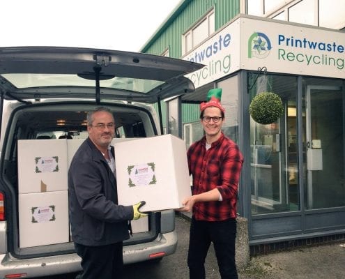 Chris Robins from Printwaste Recycling and Shredding