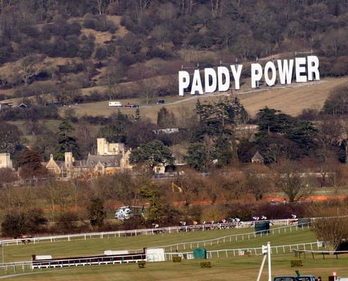 Paddy Power sign